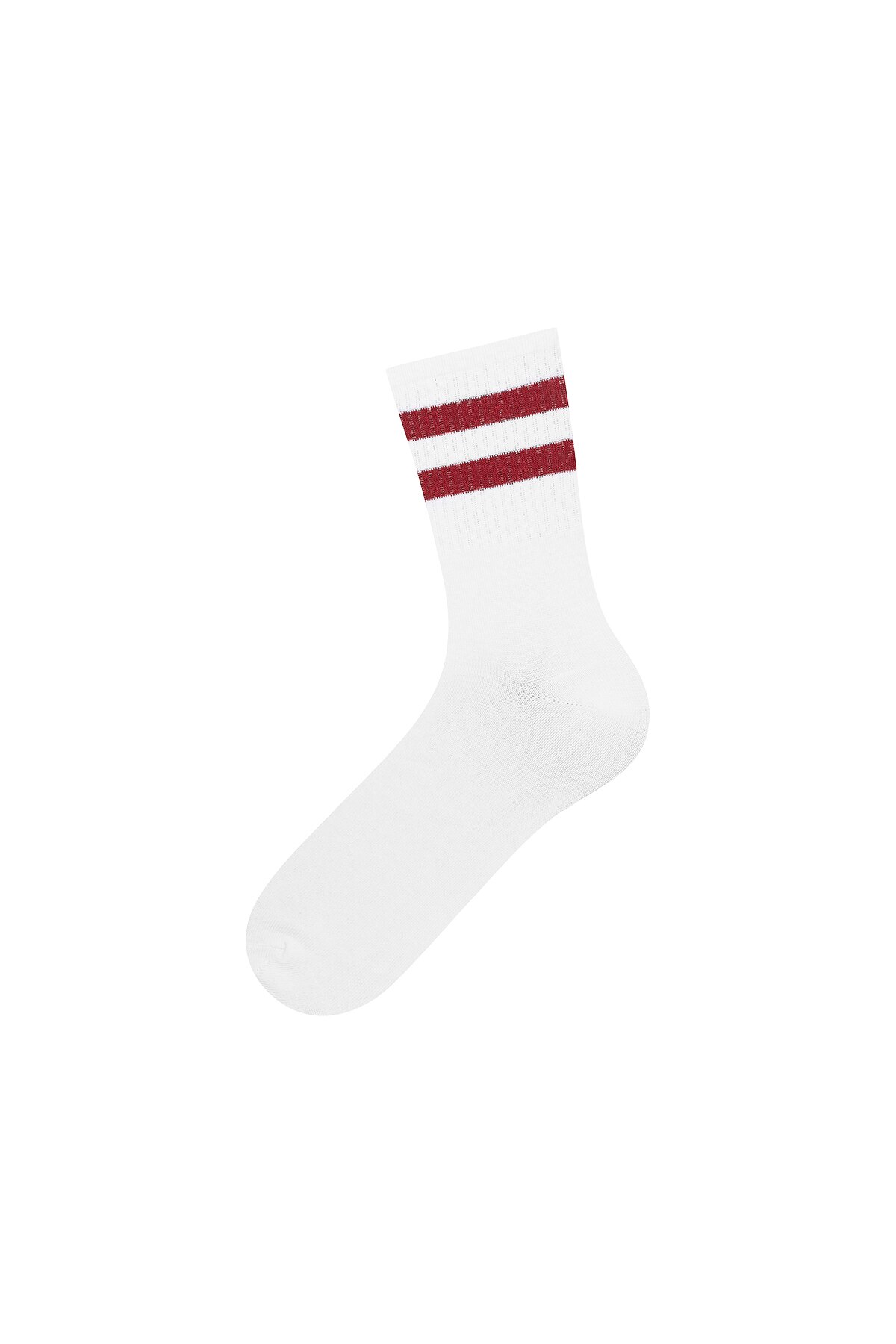 Sosete barbati Soxo, lungi, Alb/Rosu, 40-45 EU